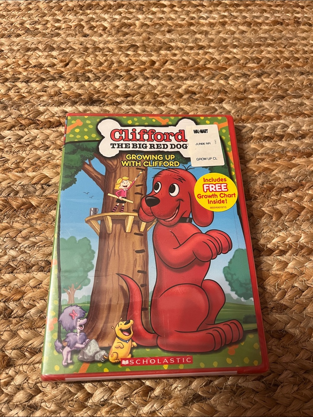 New Clifford the Big Red Dog DVD–Growing up with Clifford 2006 sealed